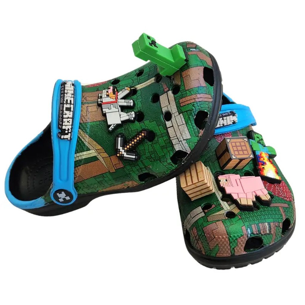 Clog Minecraft Azul — foto 3