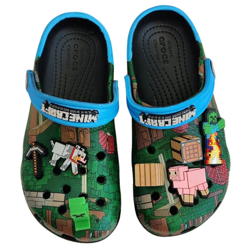 Clog Minecraft Azul — foto 6