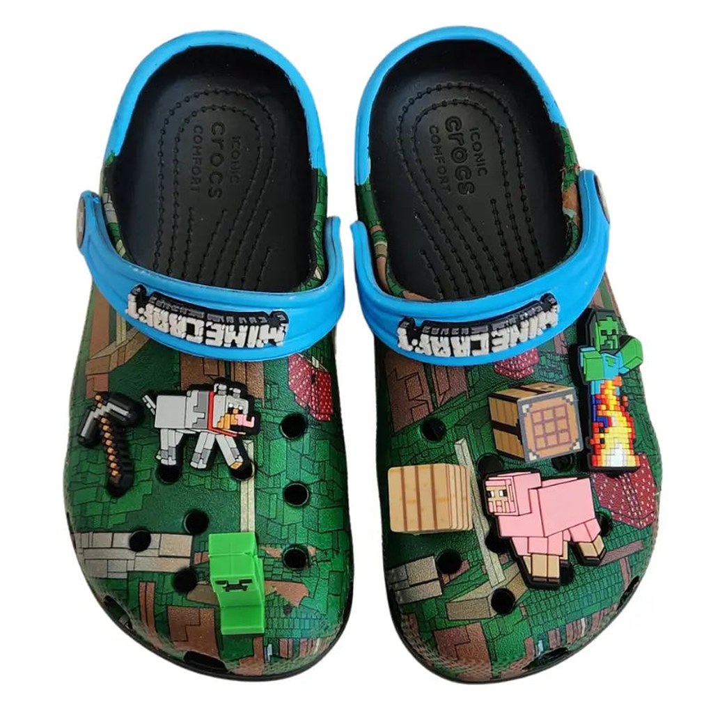 Clog Minecraft Azul